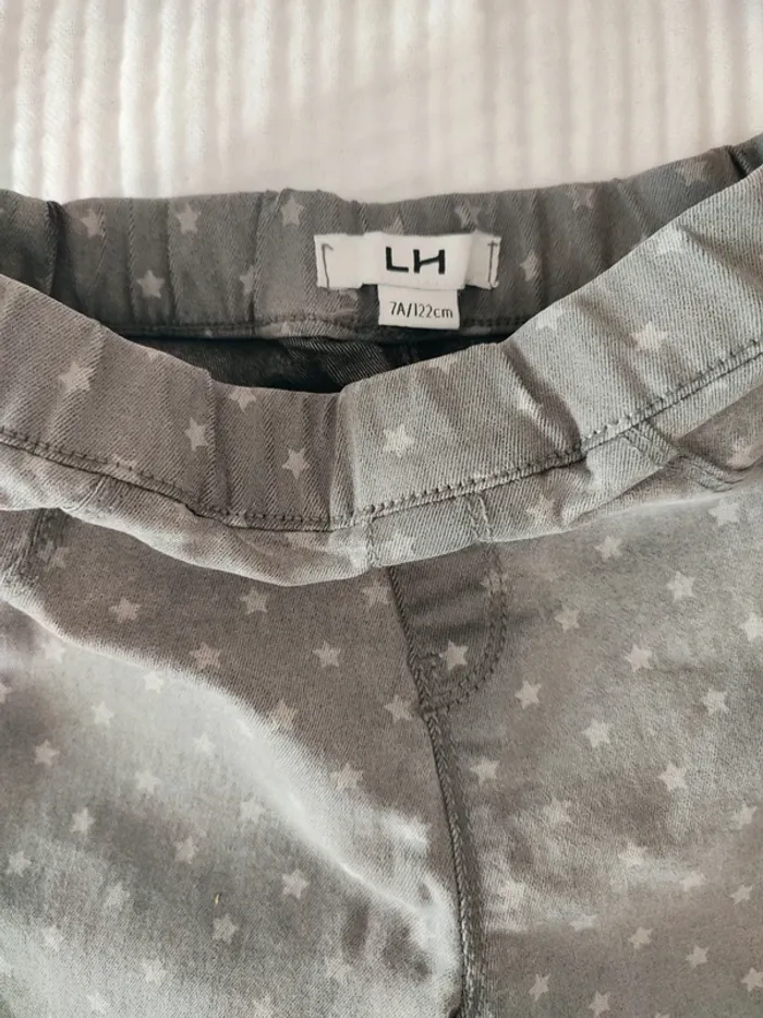 Lot de 2 pantalons fille – 6 et 7 ans - photo numéro 6