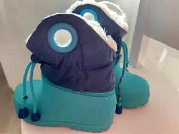 Bottes de neige / luge bébé WARM bleues Wedze
