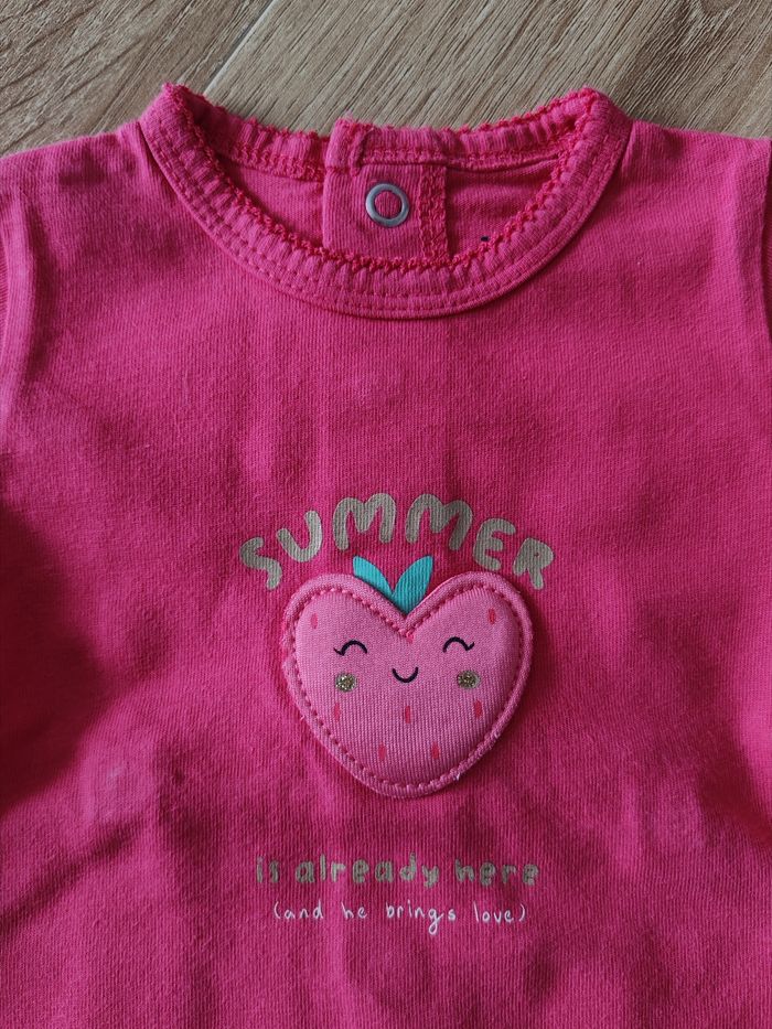 Lot pyjama léger 1 pièce Kiabi 1 mois - photo numéro 8