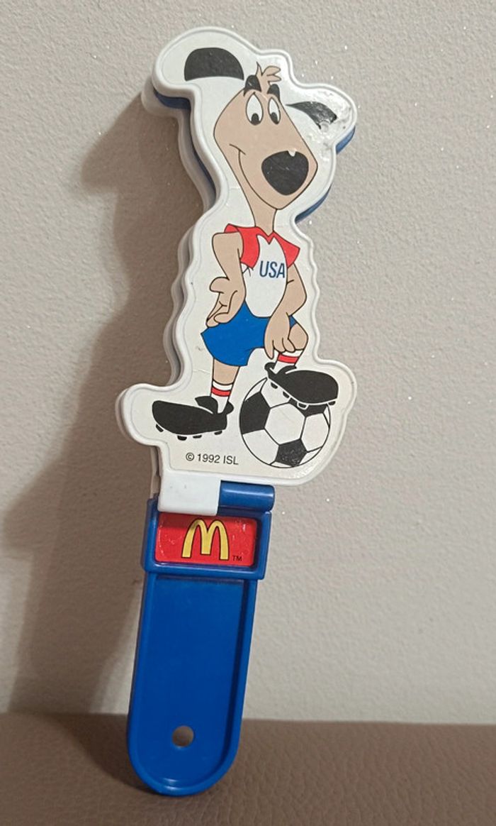 Clap Clap Coupe Du Monde Football Foot USA Mc Do Mac Donald's 1992 - photo numéro 3