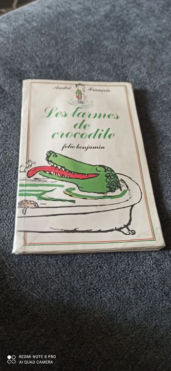 Livre Les larmes de crocodile