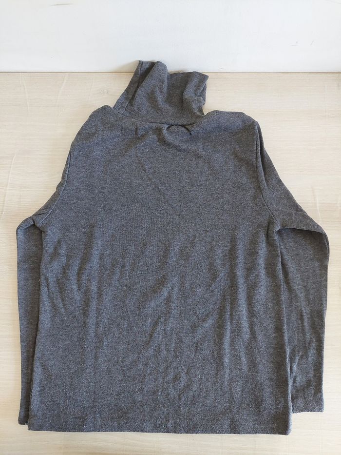 Lot de 2 sous pull gris garçon 7ans - photo numéro 4