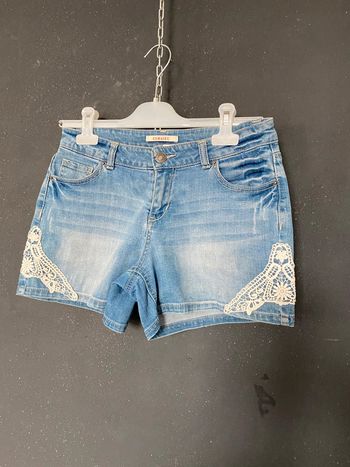 Short en jean’s et dentelle