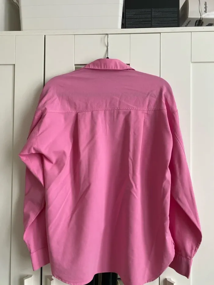 Chemise rose bonbon - photo numéro 5