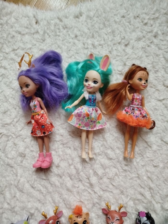 Lot poupées Enchantimals - photo numéro 4