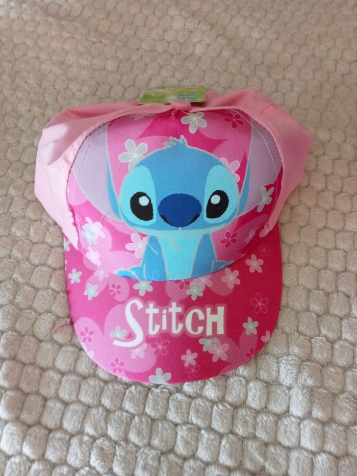 Casquette Stitch 53 cm rose