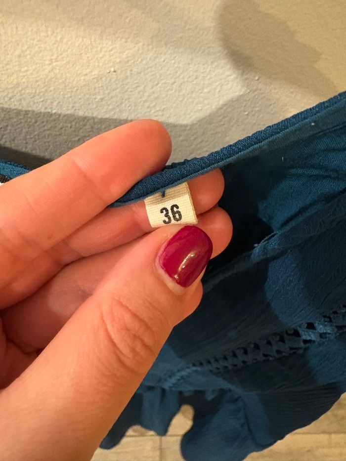 Robe bleue canard - photo numéro 3