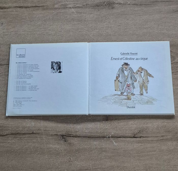 Livre Ernest et Célestine au cirque - photo numéro 2