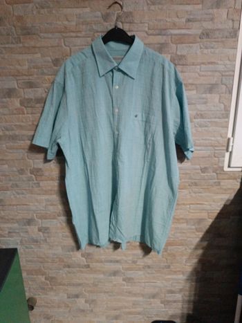 Chemise turquoise Pierre Cardin XXL