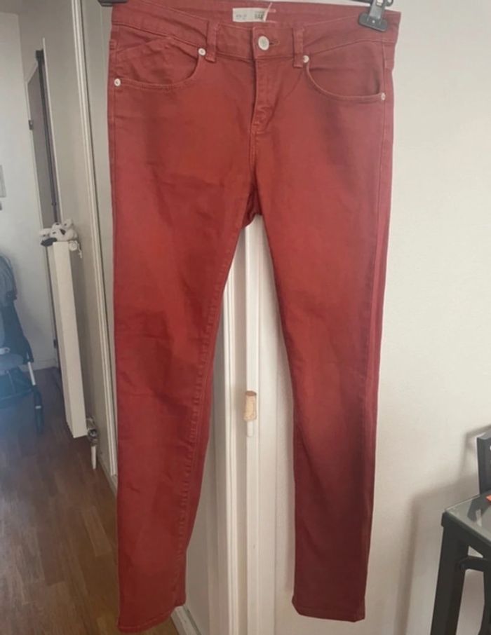 Pantalon Skinny moto Baxter top shop - photo numéro 2
