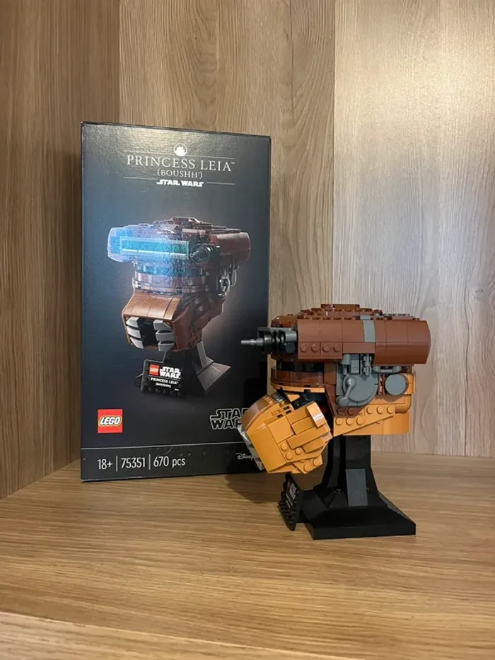 Lego - Casque de la Princesse Leia (Boushh) - photo numéro 10