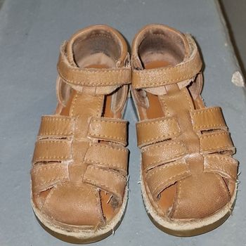 Sandales en cuir