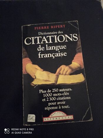Dictionnaire des citations
