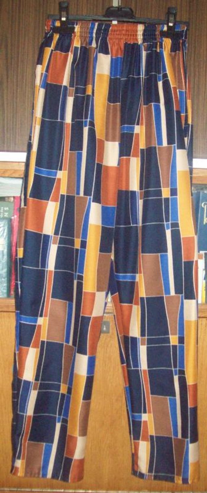 pantalon multicolore