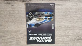 Fascicule numéro 20 n°20 seul sans pièce Nissan Skyline GT-R R34 Fast & Furious de Brian O'Conner 1/