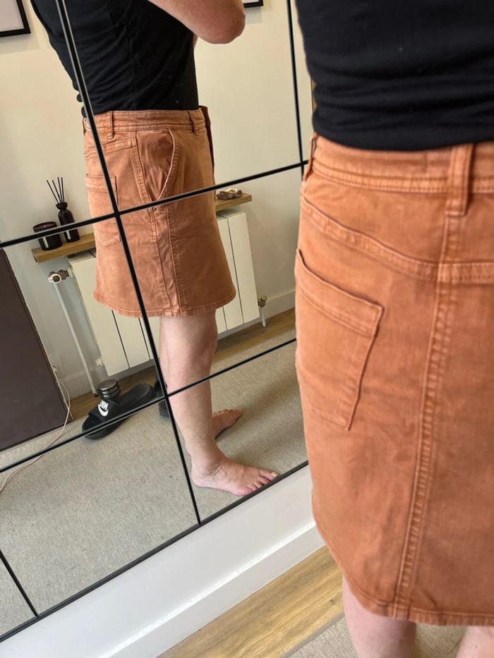 Jupe courte en jeans marque EDC since 98 - photo numéro 2