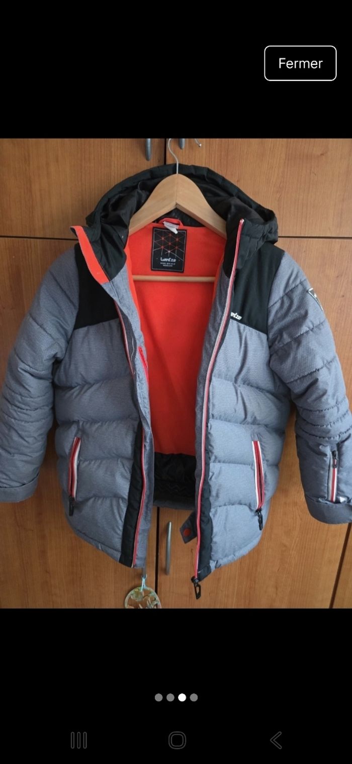 Blouson doudoune enfant 8 ans - photo numéro 2