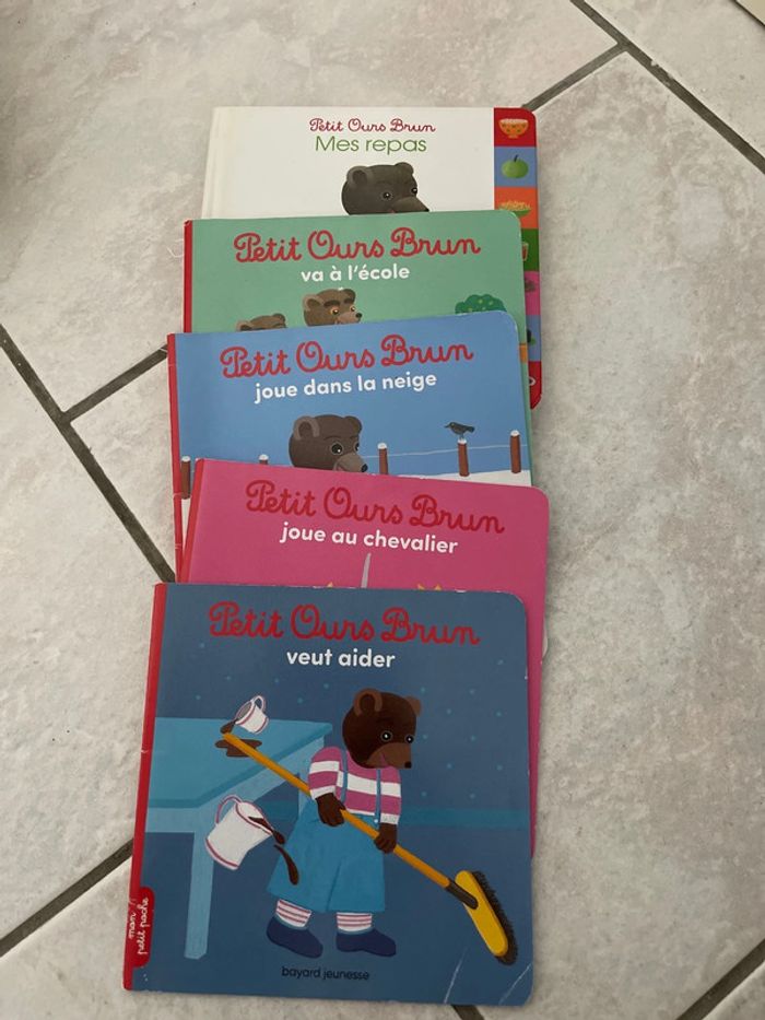 5 livres petit ours brun de poche et mes repas - photo numéro 2