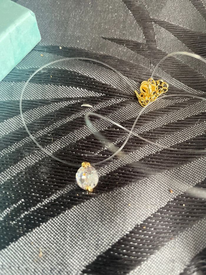 Collier transparent - photo numéro 3