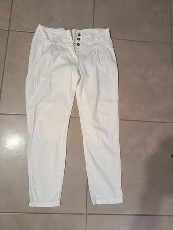 Pantalon coupe carotte 38