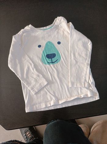 Tee shirt manches longues lupilu 86/92 Cms