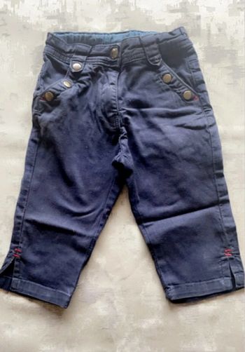 💙 Pantacourt enfant bleu marine – Tissaia – 3 ans – TBE