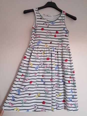 Robe marinière à motifs H&M 8 / 10 ans