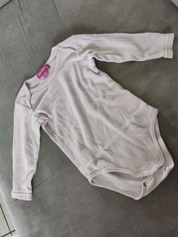 Body rose pale pik oui 12 mois