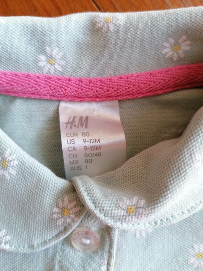 Lot 2 Tshirts H&m et kiabi 12 mois - photo numéro 6