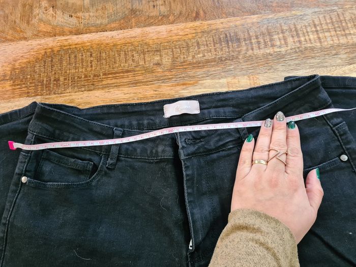 Jeans skinny xxl 44 noir de chez  Cassis - photo numéro 2