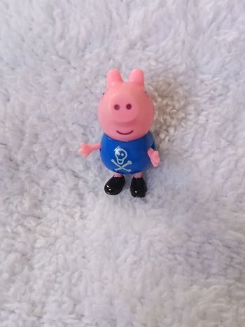 Figurine George Pig (Peppa Pig) - T-shirt Pirate 4cm