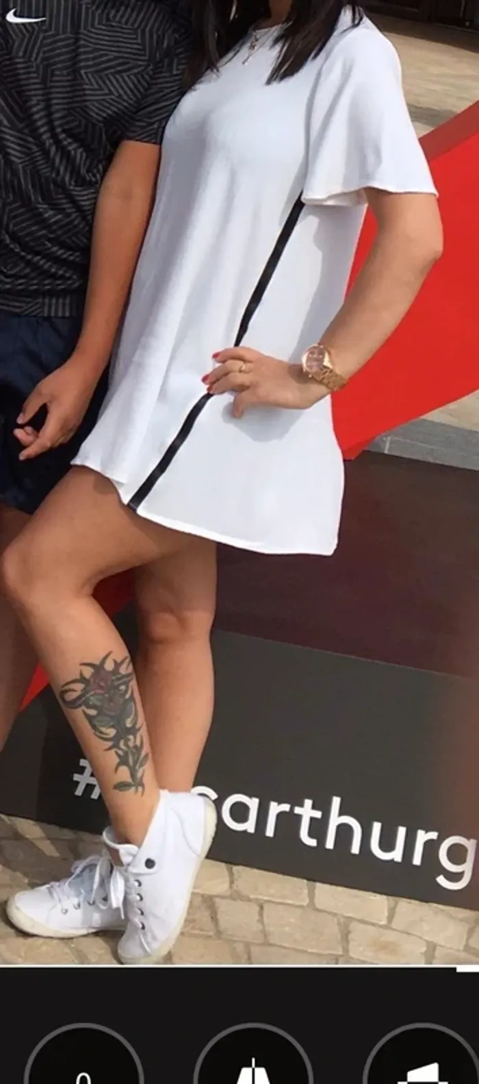 Robe tunique zara