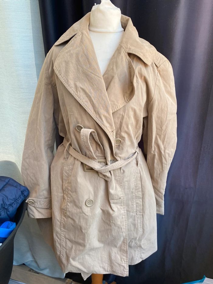 Caban beige taille 46