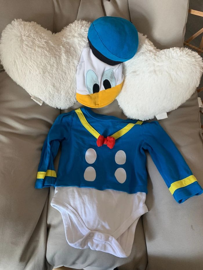 Ensemble bodie déguisement Donald 9-12 mois