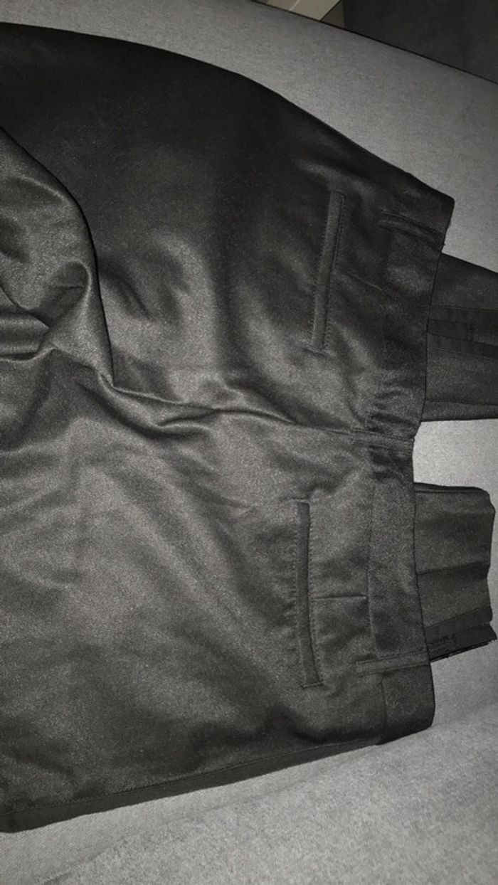 Pantalon pince noir brillant kookai taille 38 - photo numéro 5