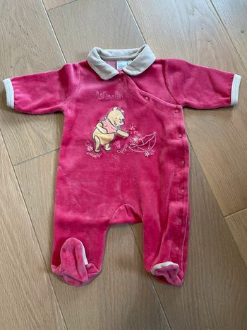 Pyjama velours - Disney baby - 3m
