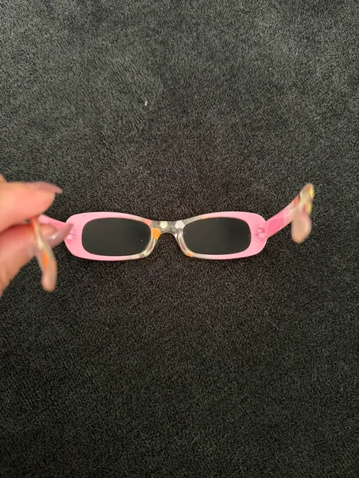 Lunettes de soleil pour enfant à pois - photo numéro 2