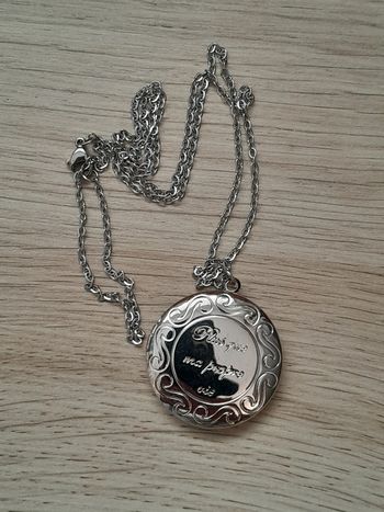 Collier médaillon "Plus que ma propre vie" Renesmée Cullen, Twilight