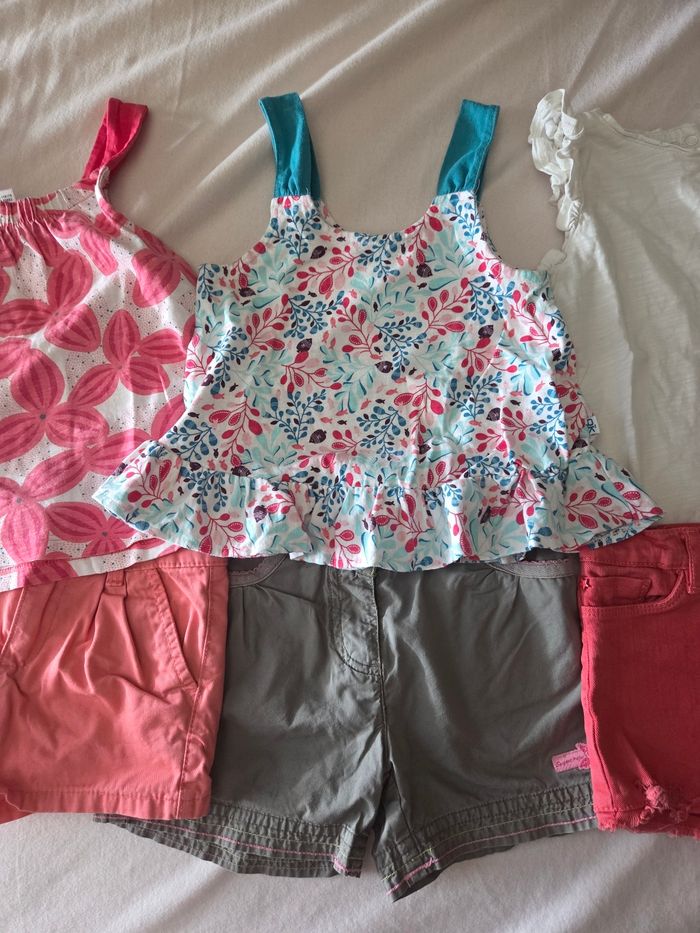 Lot de 3 shorts et 3 hauts 3 ans - photo numéro 3
