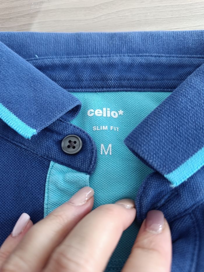 2 polos Celio taille M - photo numéro 5