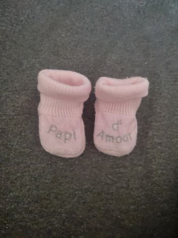 Chaussons naissance