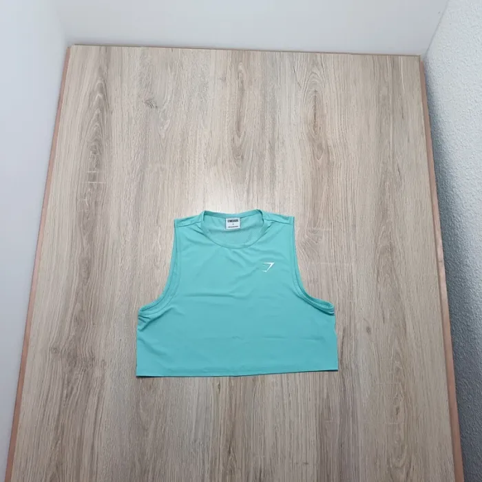 Hauts gymshark femme s bleu turquoise débardeur
