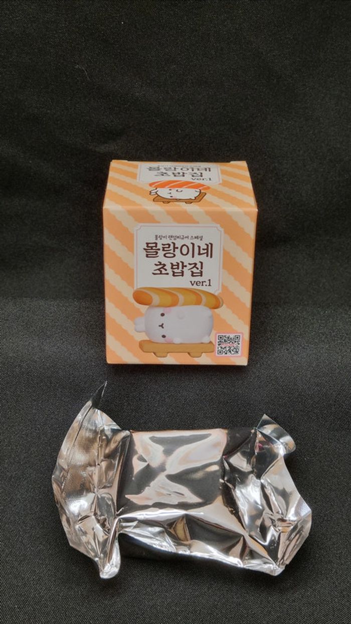 Figurines Molang Blind Box Sushi 🍣 Mignon • RARE South Korea 🇰🇷 Neuf • NEW Sealed • Collector’s Gift - photo numéro 3