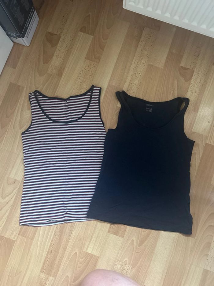 Lot de 2 débardeurs femme taille M