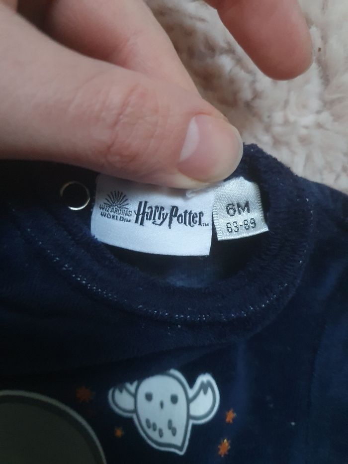 Pyjama velours Harry Potter 6 mois - photo numéro 5