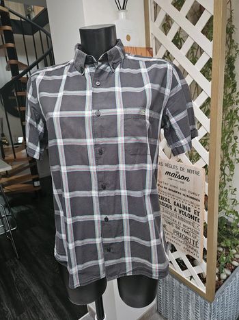 Lacoste chemise à carreaux Vintage taille 39