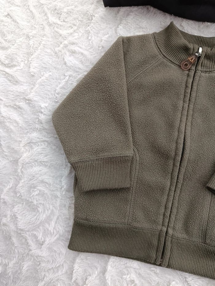 Gilet veste zippée Garçon 3 mois Tex - photo numéro 3