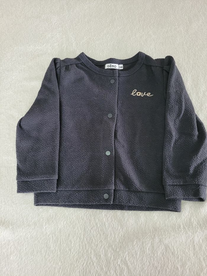 Veste légère fille 24 mois