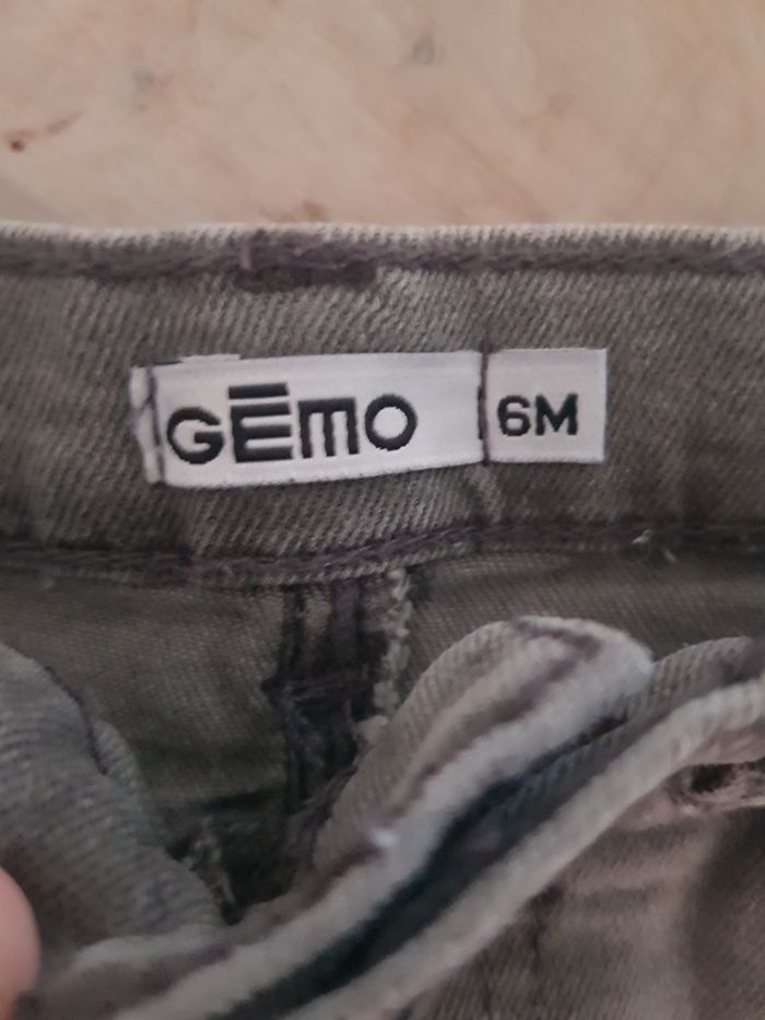 Jean bébé gris slim – 6 mois – Gémo - photo numéro 2