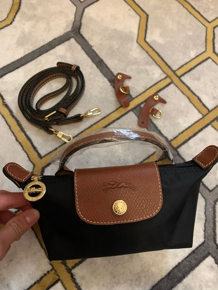 Mini Sac Longchamp Noir Avec Bandoulière